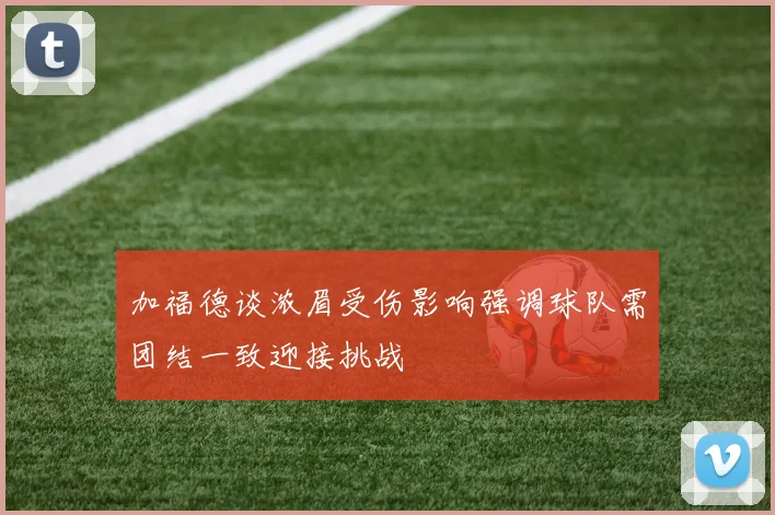 加福德谈浓眉受伤影响强调球队需团结一致迎接挑战